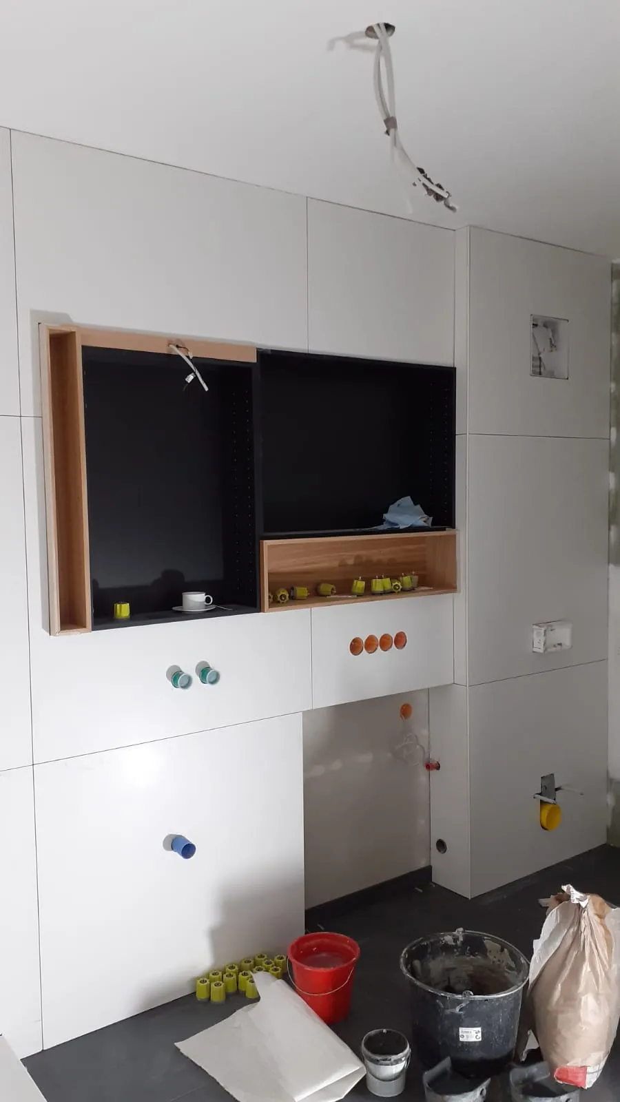 Flieseninstallation auf Holzboden - Bild 2