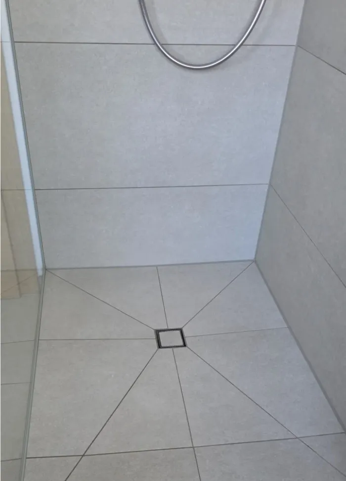 Begehbare Dusche